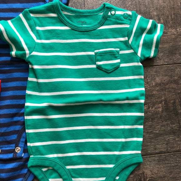 Boy 3 month t-shirt onesies - Picture 3 of 6